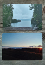 michigan inspired postcards sunset blackrocks postcards