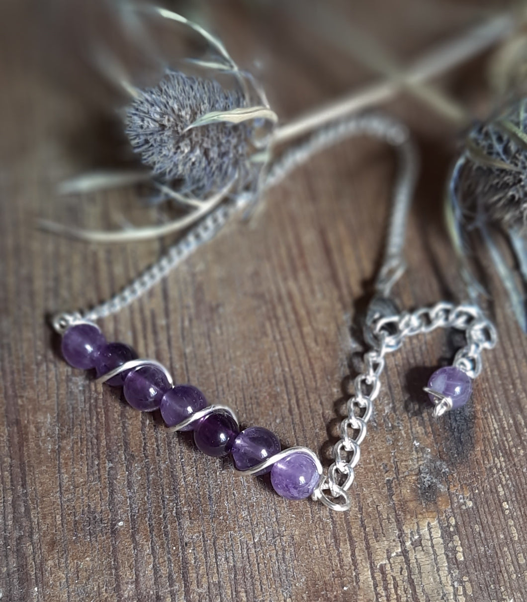 Unique Amethyst Bracelets | Stone Bracelets | Handmade Jewelry