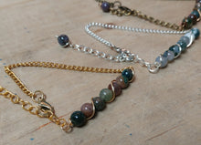 gold chain bracelet, fancy jasper stone jewelry, juju bracelet